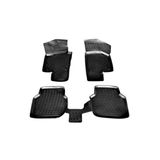 Rizline VW Jetta Sedan 2015 - 2020 Arası Siyah 4'lü Set 3D Havuzlu Paspas