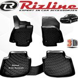 Rizline VW Passat B8 Sedan 2015 - 2020 Arası Siyah 4'lü Set 3D Havuzlu Paspas