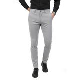 Rizz up Erkek Gri Modern Fit Likralı Kumaş Pantolon Günlük & Ofis Kullanımı 2602020