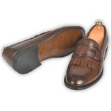Rizzup Erkek Kahve Püsküllü Enjeksiyon Taban Orjinal Deri Ayakkabı Loafer 2104498