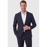 RizzUP Erkek Lacivert Slim Fit Likralı Gofre Kumaş Takım Elbise Ipli Lastikli Pantolon 2602326 - 6 Drop - 50