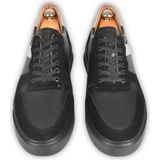 Rizzup Erkek Siyah Bağcıklı Yüksek Poli Taban Spor Ayakkabı Sneaker 2509946