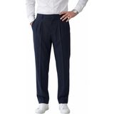 Rizzup Lacivert Baggy Fit Pileli Kumaş Pantolon – Likralı, Beli Lastikli Rahat Kesim Erkek Pantolon 2600920 - 30 - 6 Drop