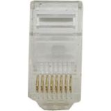 Rj-45 8P 8C Plug Jack (100'lü Paket)