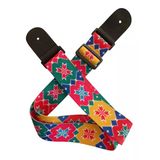 Rj200-C3 Gitar Askısı Deluxe Guitar Strap Deri Başlıklı 2 Katlı