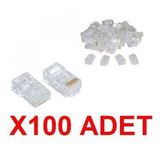 Rj45 Jack Konnektör Network Kablo Jakı Rj45 Jak 100 Adet