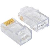 RJ45 Konnektör 500 Adet Network Cat5 Cat6 Jak Jack Ethernet Uç