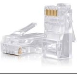 RJ45 KONNEKTÖR(100 Adet) | 8P8C | Cat5/cat6 Uyumlu
