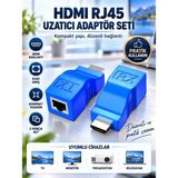 RJ45 Lan Ağ Uzatma 4K Hd Hdmı Uyumlu Genişletici Tx Rx CAT5E Cat6 Ethernet Kablosu 30M Ps3 Hdtv