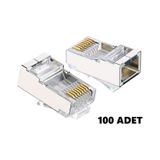 Rj45 Metal Jack Konnektör 100 Adet