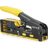 RJ45 Network Sıkma Pensesi Seti Cat5 Cat6 Cat7 Sarı APXCR45 Midastech