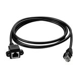 RJ45 Panel Tipi Ethernet Uzatma Kablosu Cat5e/Cat6 2m