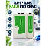 RJ45 RJ11 RJ12 Cat5 Cat 6 Ağ Lan Kablo Test Cihazı Test Cihazı Network Test Kontrol Cihazı