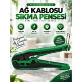 RJ45 RJ11 RJ12 Sıkma Pensesi Cat5 Cat6 Ethernet Ağ Kablo Çakma Kesme Soyma Aparatı