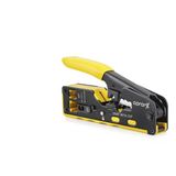 Rj45 Sıkma Pensesi Seti Cat5 Cat6 Cat7 Sarı Apxcr45