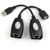 Rj45 Usb Ek Uzatıcı Cat5e 6 Kablosu Ekleme Extender