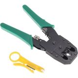 Rj9 Rj12 Rj45 Sıkıcı Sıkma Network Pensesi Kablo Soyucu Set Cat5 İnternet Ucu Çakma