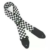 Rjgas Gitar Askısı Dama White Plaid (132 Cm)