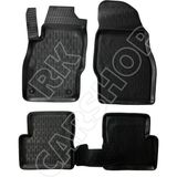 RK Carshop Opel Corsa D-E 2007-2015 Araca Özel Havuzlu 3D Paspas - Siyah