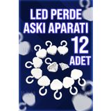 rkmstore Led Perde 12 Adet Askı Aparatı