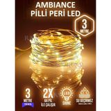 rkmstore Peri Led Gün Işığı 3 Metre Dekoratif Yılbaşı Ve Parti Süsleme 3 M Led