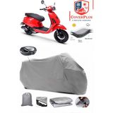 Rks Azure 50 Branda Gri Arka Çanta Uyumlu(Topcase) Motosiket Brandası Motor Örtüsü Çadır Su Geçirmez Motosiklet Kılıfı Motor Brandası,lastikli,taşıma Torbalı