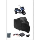 Rks Blade 350 Uyumlu Siyah Motorsiklet Branda, Motor Örtüsü