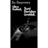 Rks Bolero 50 Arka Çanta Uyumlu Vinleks Yüksek Kalite Gri Siyah Motosiklet Brandası - Siyah - Koyu Gri