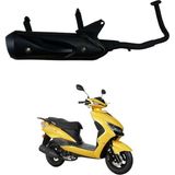 Rks Bolero 50CC Uyumlu Egzoz - Siyah