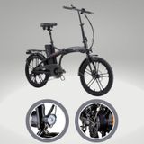 RKS DS10 Pro Alfa Romeo R-1 Katlanabilir İnce Teker Siyah Elektrikli Bisiklet