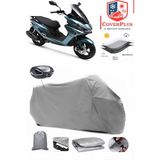 Rks Newlight Branda Gri Arka Çanta Uyumlu(Topcase) Motosiket Brandası Motor Örtüsü Çadır Su Geçirmez Motosiklet Kılıfı Motor Brandası,lastikli,taşıma Torbalı