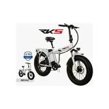 RKS Nitro Pro Beyaz Katlanabilir Elektrikli Bisiklet