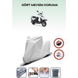 Rks Spontini 125 Uyumlu Motorsiklet Branda, Motor Örtüsü