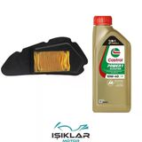 Rks Vrs 125 Castrol Yağ Ve Hava Filtre Bakım Seti Bs0009