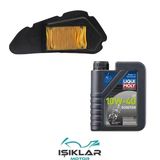 Rks Vrs 125 Liqui Moly Yağ Ve Hava Filtre Bakım Seti Bs0009