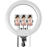 Rl-21 21 Inç Ring Light – Tripodlu Profesyonel LED Çekim Işığı, Tiktok Youtube Yayın Lamba - Çok Renkli