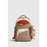 RLX-1510 Unisex Okul Sırt Çantası Öğrenci Günlük Seyahat Tatil Spor Yürüyüş Seyahat Gezi Kamp Günlük - Kahverengi