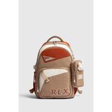 RLX-1510 Unisex Okul Sırt Çantası Öğrenci Günlük Seyahat Tatil Spor Yürüyüş Seyahat Gezi Kamp Günlük - Vizon