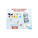 RLX BUJİTERİ Miyuki Boncuk Başlangıç Seti Full Set - Delica 11 00-10 Farklı Renk