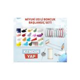 RLX BUJİTERİ Miyuki Boncuk Başlangıç Seti Full Set - Delica 11 00-20 Farklı Renk