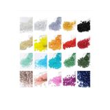 RLX BUJİTERİ Miyuki Delica Boncuk 11/00 - 20 Renk Karnıyarık İğne İle Her Renk 2 Gram Toplam 40 Gram