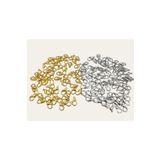 RLX BUJİTERİ Papağan Kilit - Kapama, 100 Adet 2 Renk (12x6mm)