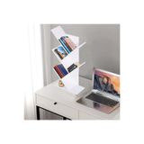 RMD SHOP Dekoratif Mini Masa Üstü Kitaplık Beyaz BEYAZ 60 x 40
