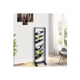 RMD SHOP Metal Şaraplık Rafı, 7 Li Şaraplık
