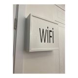 RMD SHOP Wifi Modem Saklama Kutusu 35 X 40 Cm Beyaz