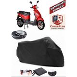 Rmg Moto Gusto Crystal Branda Siyah Arka Çanta Uyumlu(Topcase) Motosiket Brandası Motor Örtüsü Çadır Su Geçirmez Motosiklet Kılıfı Motor Brandası,lastikli,taşıma Torbalı