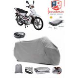 Rmg Moto Gusto Rmg 50 Branda Gri Arka Çanta Uyumlu(Topcase) Motosiket Brandası Motor Örtüsü Çadır Su Geçirmez Motosiklet Kılıfı Motor Brandası,lastikli,taşıma Torbalı