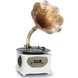 Rmj-209c Gramofon Pikap - Radyo - Bluetooth - Usb - 33, 45 Devir Plak Çalar (RMJ-209C Beyaz)