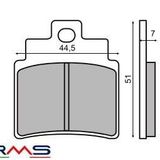 Rms 0500 Organik Fren Balatası