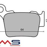 Rms 0750 Organik Fren Balatası